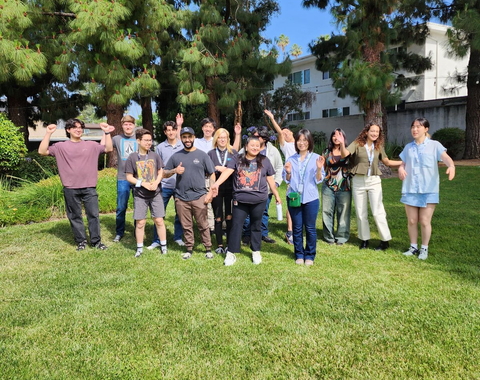CASSI Interns 2024 posing on the lawn