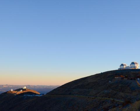 Sunrise at the Las Campanas Observatory