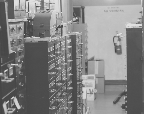 The Plate Vault Black and White