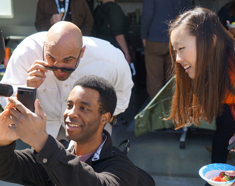 Solar telescopes at the Carnegie Science Observatories annual Open House