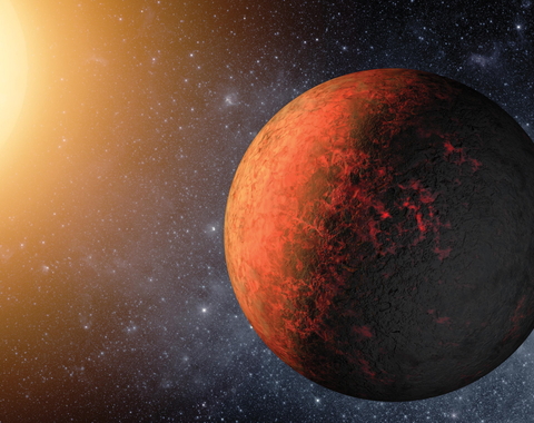 Lava exoplanet