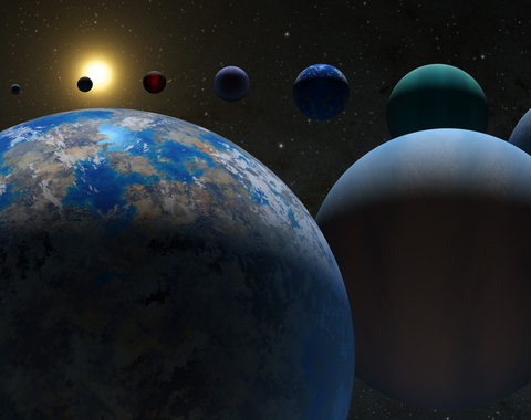 An illustration of cataloging exoplanet diversity courtesy of NASA