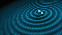 Gravitational waves illustration