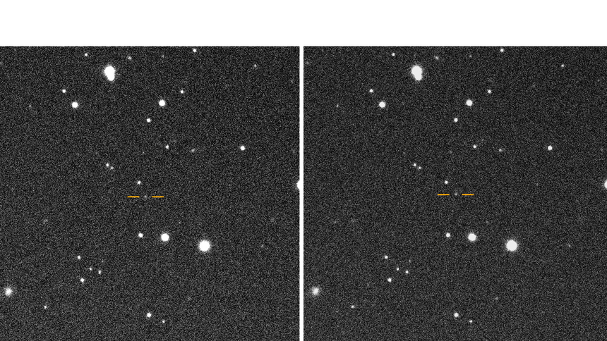 Images from the night of 2025 SC79’s discovery showing its motion relative to background stars. Photographs courtesy of Scott S. Sheppard. 