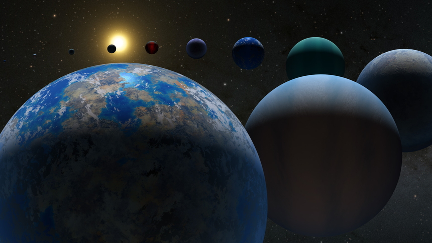 An illustration of cataloging exoplanet diversity courtesy of NASA