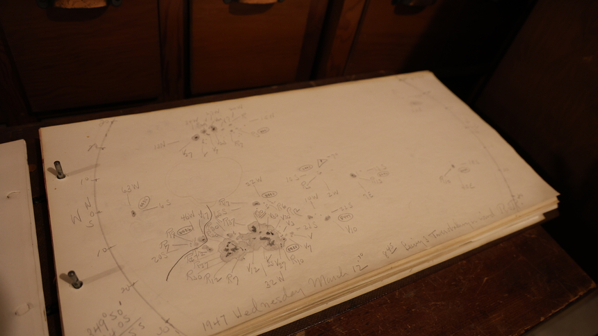 Sunspot drawings