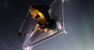 Artist's concept of JWST courtesy of NASA GSFC/CIL/Adriana Manrique Gutierrez