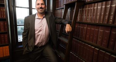 John Mulchaey in the Library at the Carnegie Science Observatories