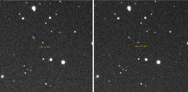 Images from the night of 2025 SC79’s discovery showing its motion relative to background stars. Photographs courtesy of Scott S. Sheppard.