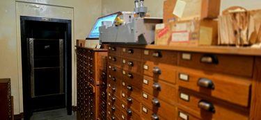 Plate Vault from the Inside
