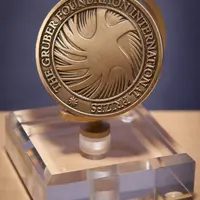 Gruber Prize statue courtesy of the Gruber Foundation