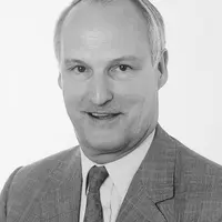 John F. Crawford in B&W photo