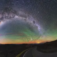 MilkyWay over the magellan telescopes in Chile