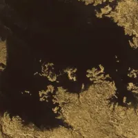 Image of Titan's Lake from Phil Plait's Lecture