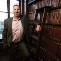 John Mulchaey in the Library at the Carnegie Science Observatories