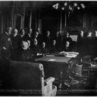 The first meeting of the board of trustees, January 29, 1902