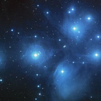The Pleiades, also called the Seven Sisters, as seen by the Hubble Space Telescope in 2004. Credit: NASA, ESA and AURA/Caltech.