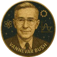 Honoring Vannevar Bush, former Carnegie Science president (1939-1955), whose Science: The Endless Frontier report laid the foundation for modern government-funded research, leading to the creation of the National Science Foundation.