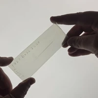 Lasby plate held over the lightbox