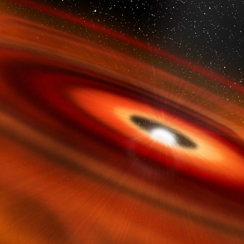 Cascades Of Gas Around Young Star Indicate Early Stages Of Planet ...