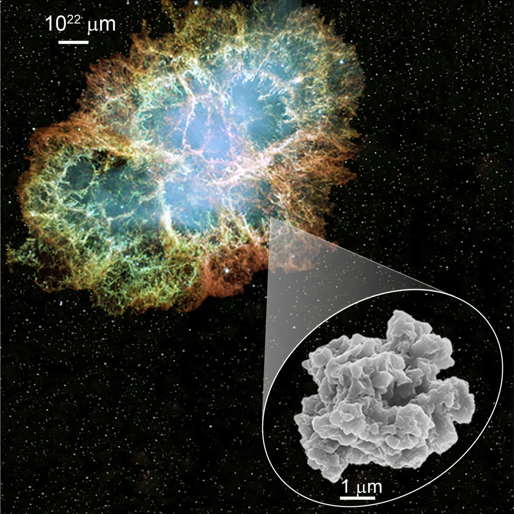 Meteoritic stardust unlocks timing of supernova dust formation