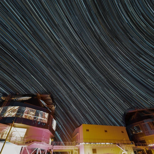 Star Trails over Magellan