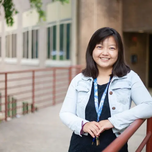 Tiange Bi uses her interdisciplinary set of skills and computational expertise to predict the synthesis of new materials. Her research is primarily focused on crystal structure prediction of new clathrate structures and theoretical studies of the transport properties of iron alloys in the Earth and planetary cores.