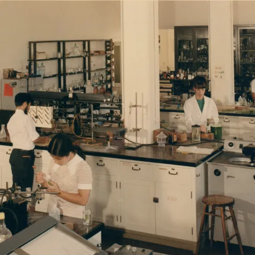 Lab interior