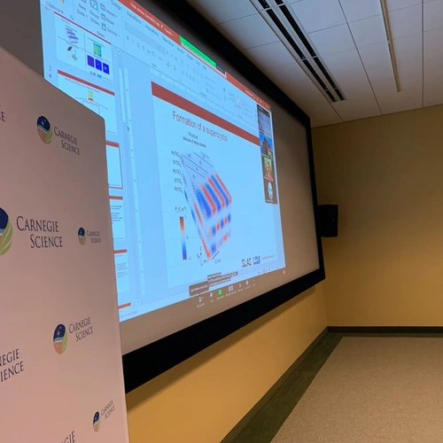 Ferroelectrics conference screen