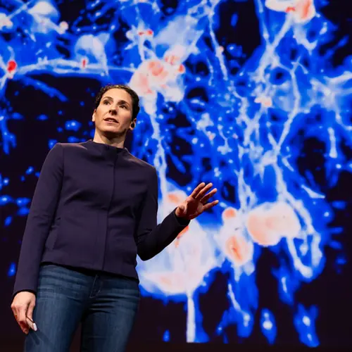  Juna Kollmeier speaks at TED2019: Bigger Than Us. April 15 - 19, 2019, Vancouver, BC, Canada. Photo: Bret Hartman/TED.