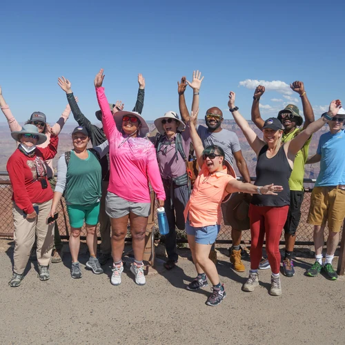 Teachers learn about geology at the Grand Canyon