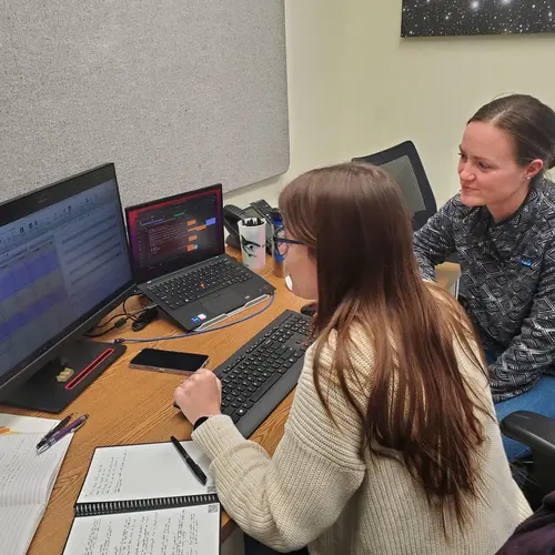 Observatories postdocs at work on an instrumentation project. 