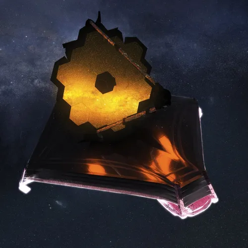 JWST rendering courtesy of NASA