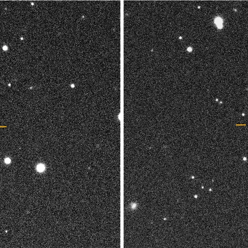 Images from the night of 2025 SC79’s discovery showing its motion relative to background stars. Photographs courtesy of Scott S. Sheppard.
