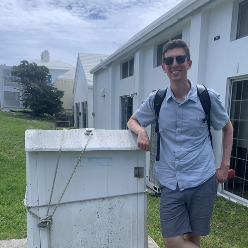William Frazer at BBSR Station in Bermuda