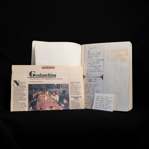Lunch Club Notebook and GEolunching ARticle