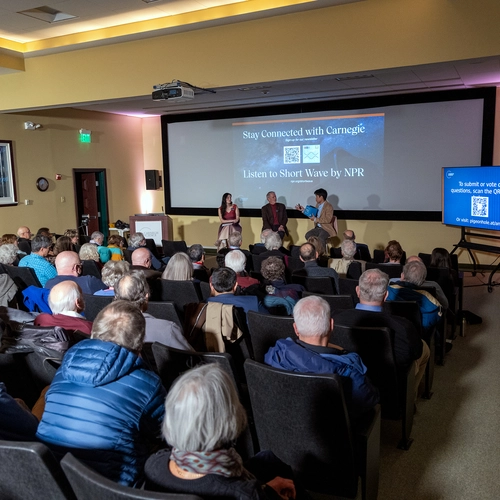 Mike Wong, Bob Hazen discuss their new book with Regina G. Barber (NPR) in EPL's Lecure Hall
